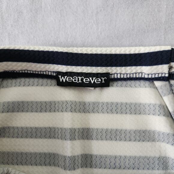 Wearever Body Slimming Pencil Skirt Blue and White Size S - Picture 5 of 7